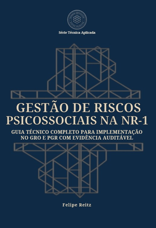 Capa do livro Gestão de Riscos Psicossociais na NR-1